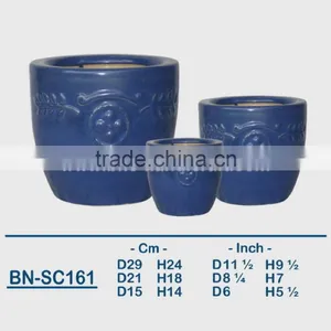 Vietnamese Ceramic Glazed Indoor Pot/ Indoor Planter BN-SC160 thumbnail-2