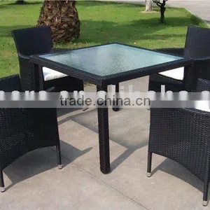 Outdoor Furniture Rattan Dining Set AY1614 thumbnail-1