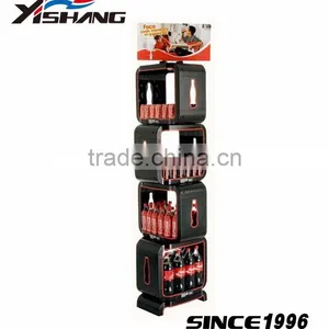 Fashion Design Inner Box Rotating Drink Display Metal Supermarket Display thumbnail-1