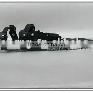 Wholesale 8x30"(22x78cm)anti-slip Snowshoe Aluminium Pivot PU Binding Aluminum Alloy Crampon Snowshoes (HS-SS2 30inch) thumbnail-2