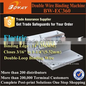 EC360 Binding Machine for All Pitch Closer Size Coil Wire a4 Size Ring Binder thumbnail-1