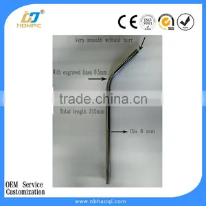 Hot Sale Eco-friendly Stainless Steel 304 Bent Drinking Straw thumbnail-3