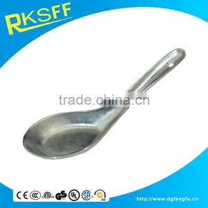 Zinc Alloy Spoon for Baby Chrome Plated Silver Spoon thumbnail-3