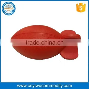 2016 Factory Customized Logo Printed Design Mini Rugby Stress Ball thumbnail-1
