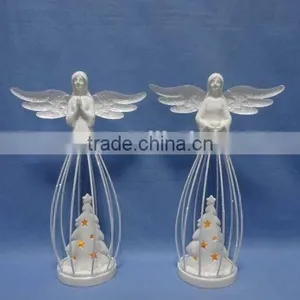 White Angel Decorations Porcelain Holiday Decorations thumbnail-5