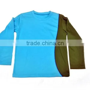 Organic Boys Plain T Shirt thumbnail-1