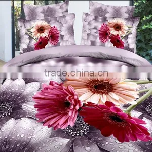 Factory Custom Digital Print New Cotton Fabric Bed Sheet thumbnail-2