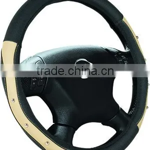 Popular New Style PU Car Steering Wheel Cover thumbnail-1