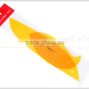 Chinese Factory Direct Sell Fashion Garment Curves in 1.2mm Thick 2pcs per Set Enviromental Friendly Plastic #1304S thumbnail-1