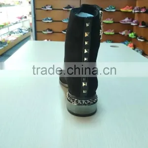 GZY Female Shoes Boots for Winter Guangzhou Factory thumbnail-5