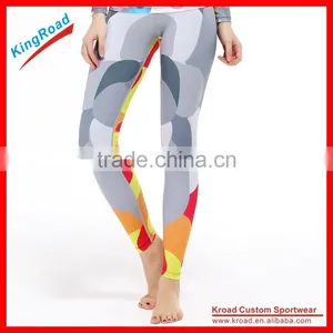 Wholesale Running Mens/Ladies Custom Gym Compression Pants thumbnail-3
