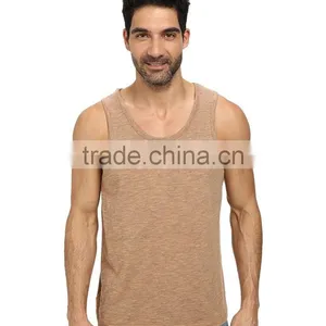 Plain Loose Fit Tank Tops for Men Wholesale Cheap thumbnail-1