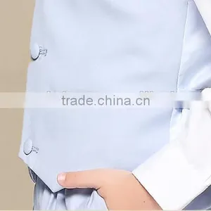 2017 New Latest Fashion Design Tie Vest Coat Pant 5 Pieces Boy Suit thumbnail-6