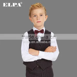 ELPA NXB 0062 Vertical Striped Three Pieces Boys Suits for Show thumbnail-3