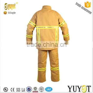 FR Aramid HI VIS TAPED FIREFIGHTER SUIT thumbnail-4