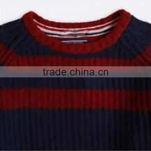 Hot Sale Pullover Sweater Knit Cotton Fabric With Stripe for Boys thumbnail-4