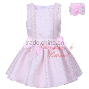 Cute Pink Girl Boutique Clothes Kids One-piece Dress thumbnail-1