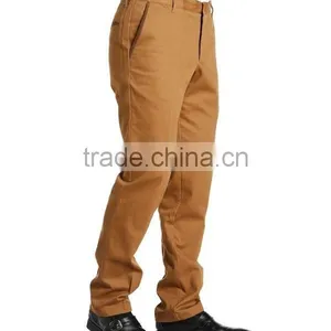 High Quality Wholesale Khaki Custom Men Trousers Casual Men Pants thumbnail-3