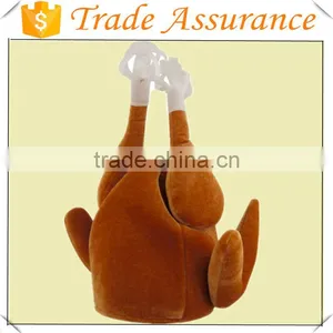 Wholesale 2015 Adult Party Funny Turkey Hat thumbnail-1