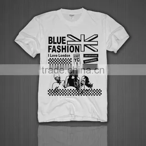 Cotton Poly Cheap t Shirt for Screen Print in China thumbnail-1