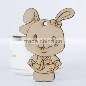 Cartoon MDF Hanging Decorations Custom Children DIY Scrawl Learning Wood Craft thumbnail-1