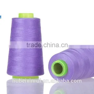 Dyed Fishing Weaving Polyester Spun Yarn 20s2 40s/2 5000yards thumbnail-2