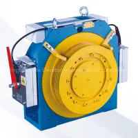 20 Poles Gearless Elevator Traction Machine thumbnail-1