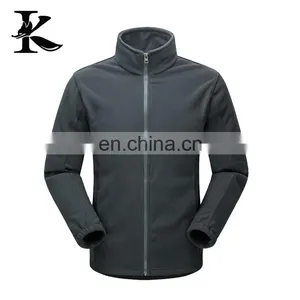 Men's 100%polyester Cardigan Polar Fleece Jacket thumbnail-1