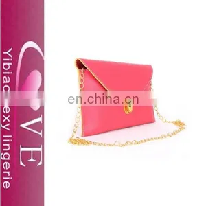 Mordern Design Pink of Ladies Bag Affordable Envelope Clutch Chain Hand thumbnail-2