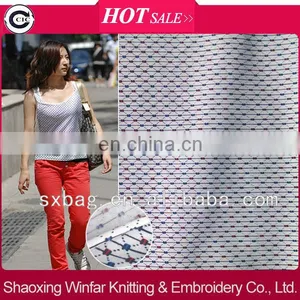 Single Jersey Knitting Printed Rayon Nylon Spandex Fabric for Garment thumbnail-1