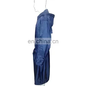 Motorcycle Raincoat Polyester Waterproof pe Pvc Fabric With Printed Custom Logo thumbnail-3