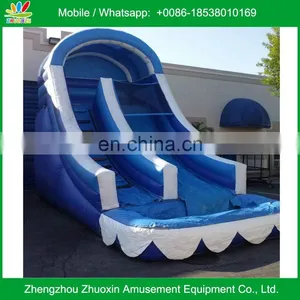 Most Fun Big Blue Water Slide for the Kids and the Adults thumbnail-1