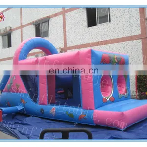 Factory Price Outdoor Obstacle Course Equipment,inflatable Obstacle Course With Slide for Inflatable Games thumbnail-1