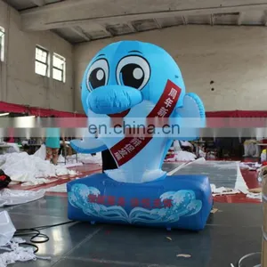 a Full Color Printing Inflatable Pillar With LED Lights thumbnail-4