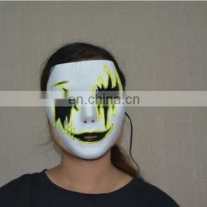 2016 Custom Unisex Led Light Up Party Mask, Led Glowing Mask thumbnail-3