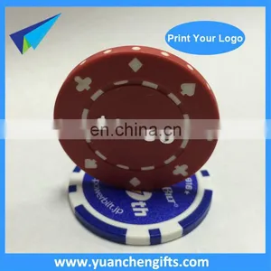 2016 Popular Poker Chip Golf Ball Markers / Casino Chip for Wholesale thumbnail-2