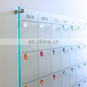 Customized and Wall-hung Acrylic Wall Calendar thumbnail-1