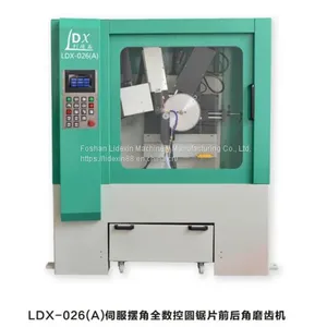 LDX-026（A)Servo Swing Angle Full CNC Alloy Saw Blade Front and Rear Angle Grinding Machine thumbnail-1