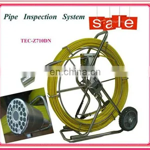 60m-150m Cable Pipe Wall Sewer Inspection Camera System, 7" Video Endoscope Camera System TEC-Z710DN thumbnail-1