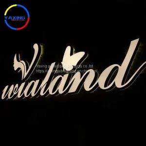 New Item 3D Led Night Light Earth Shape 3D Billboard Mini Acrylic Led Sign and Letters for Shop Open Sign thumbnail-1