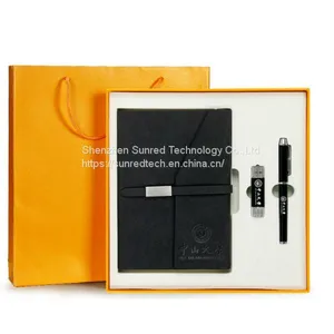 3 in 1 Stationery Gift Set Christmas Gift Set,Promotional Gift With Notebook thumbnail-1