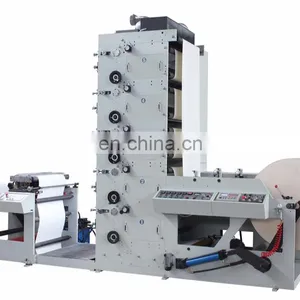 4 Colors Thermal Paper Jumbo Rolls Printing Machine thumbnail-1