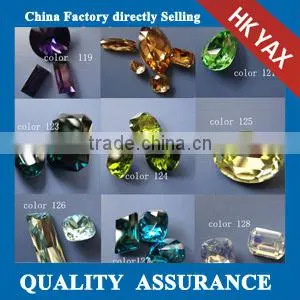 0611 Top Quality Hot Sale Fashion Crystal Sew on Stones;china Crystal Stone;crystal Stone for Dresses thumbnail-1