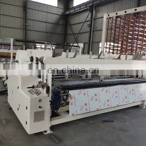 Full Automatic Rewinding and Punching Toilet Paper Machine thumbnail-2