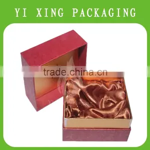 High Quality YiXing PU Leather Wrapped Jewelry Box With Lid thumbnail-1