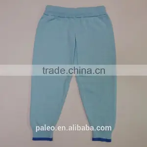 Hot Sale 100% Cotton Knitting Infant Sweater Long Trousers for Spring thumbnail-2