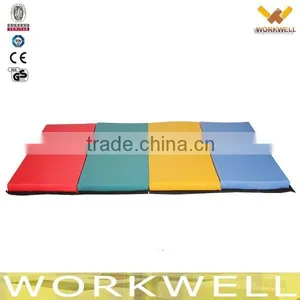 Workwell New Design Hot Selling Foldable Thick 4 Section Portable Yoga Mat Kw-Y02 thumbnail-3