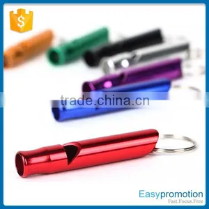 Promotional Aluminum Keychain With Whistle/whistle Keychain Gift Wholesale thumbnail-1