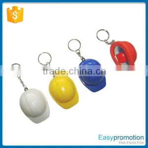 Novelty Safety Helmet Bottle Opener Keychain With Logo Wholesale Quality Choice thumbnail-1