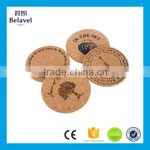 Promotional Customized Logo Printed Cork Beer Coaster thumbnail-5